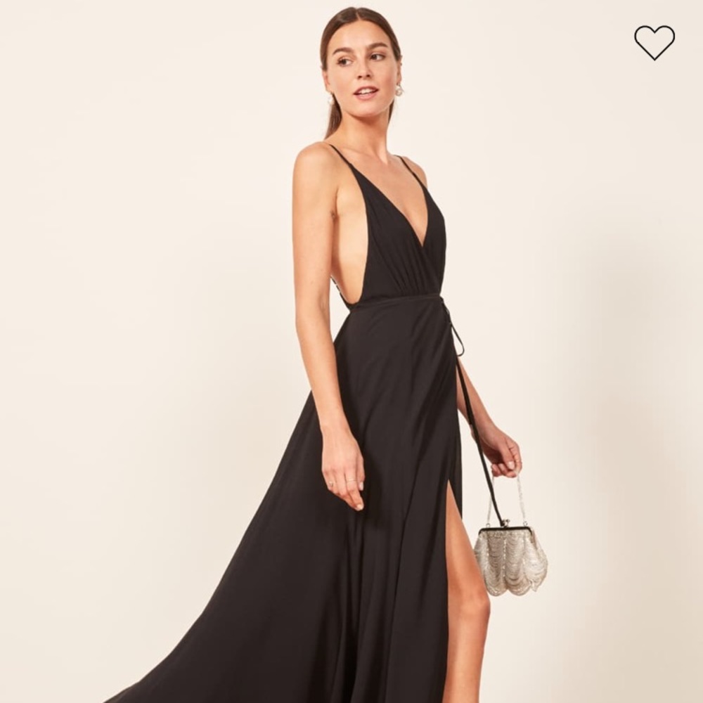 Reformation wrap dress